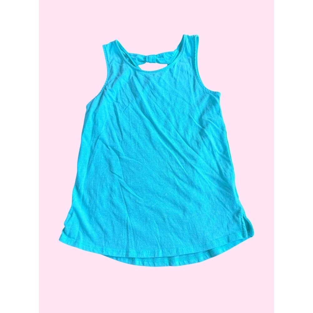 Girls Bright Blue Tank Top size 12